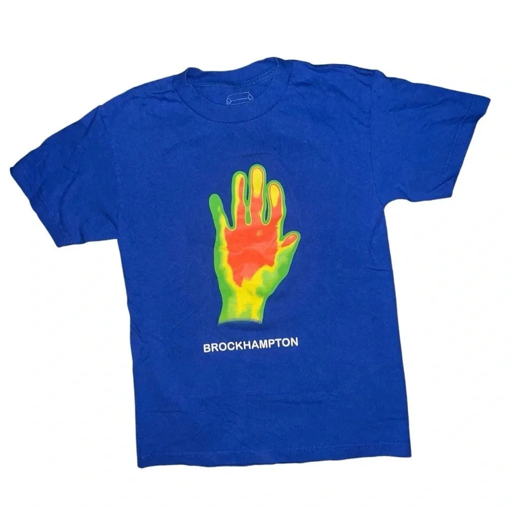 Rare Brockhampton Band Merch Short Sleeve Top Men’s Size Small Golf Wang